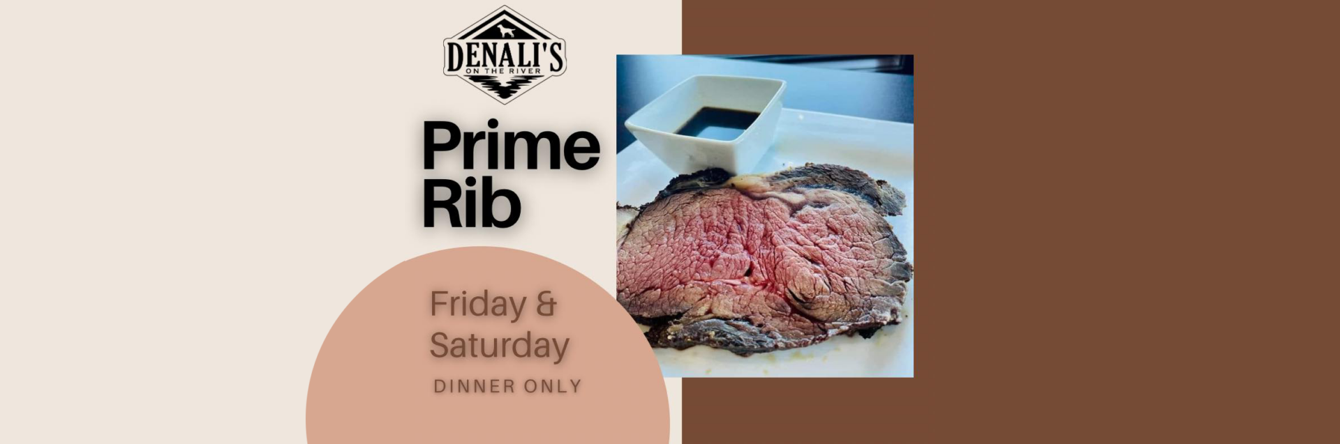 It's Prime Rib Friday, y'all! Come get ya some!